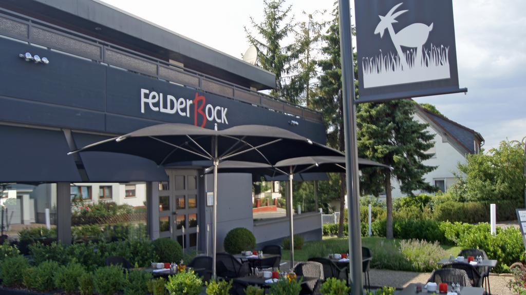 Hotel Restaurant Felderbock Nussloch Exterior photo